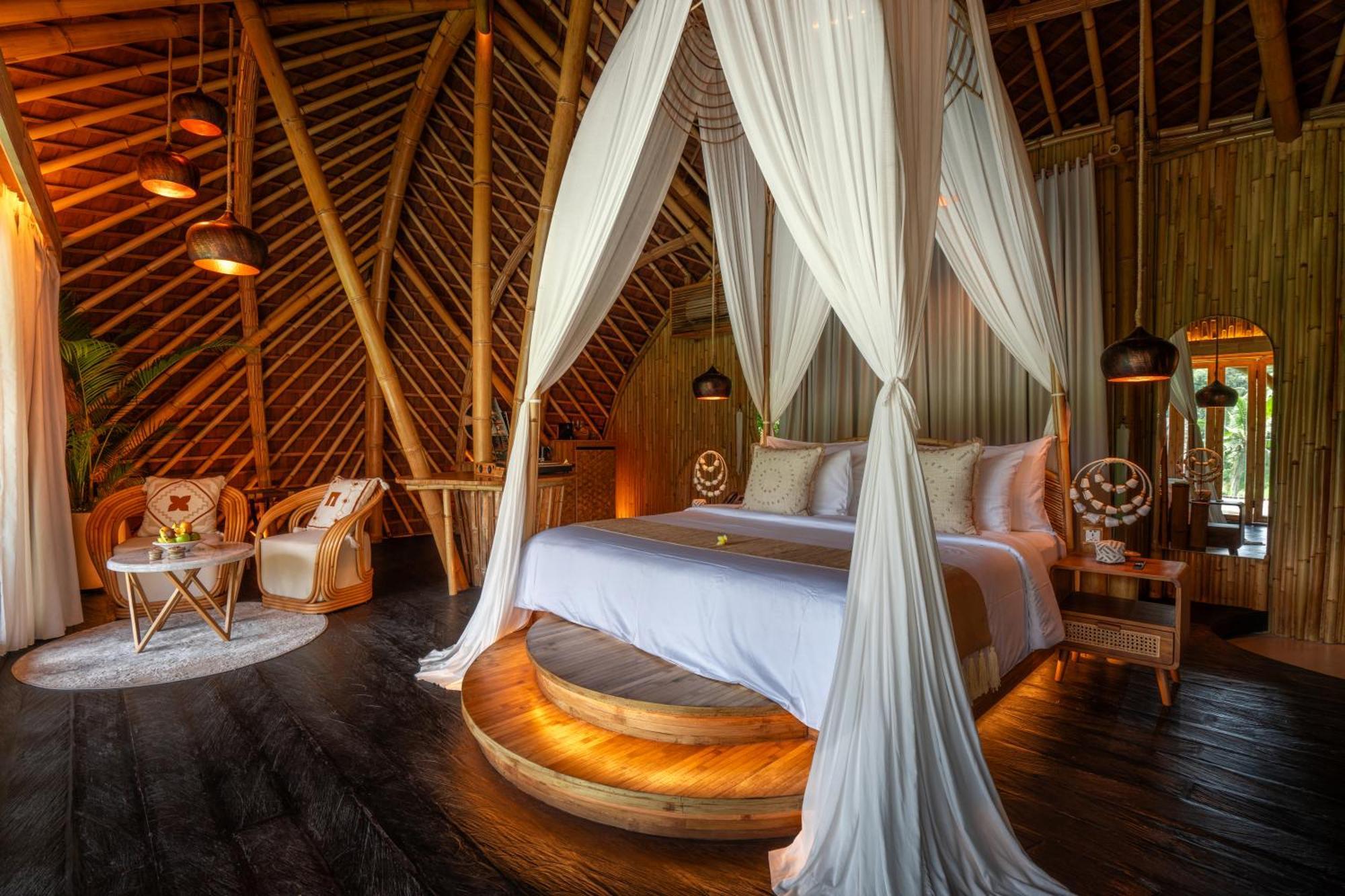 Bambootel Sawah View Ubud Esterno foto