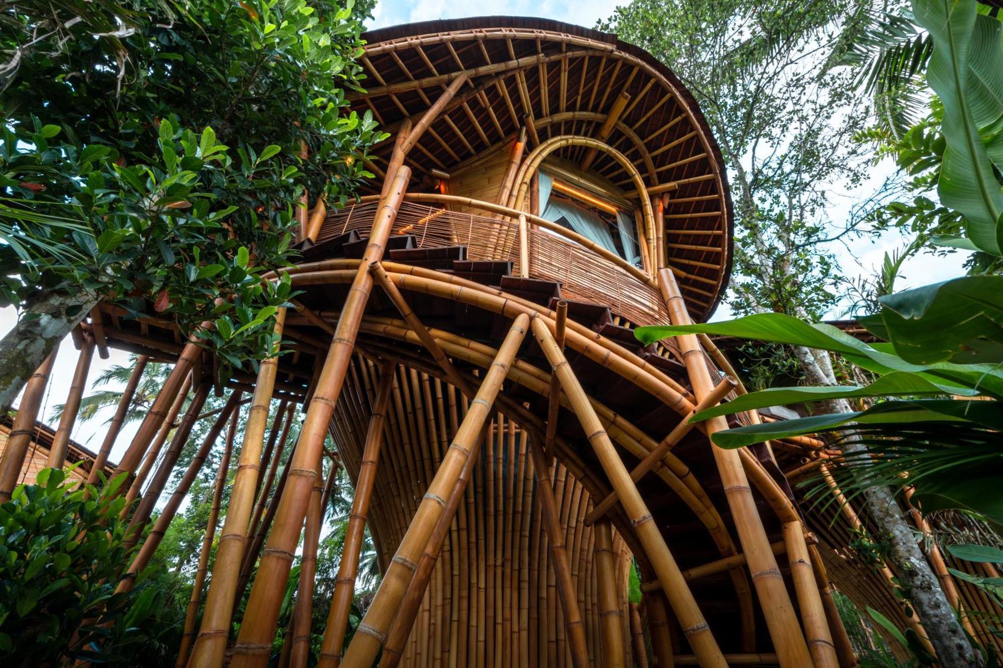 Bambootel Sawah View Ubud Esterno foto