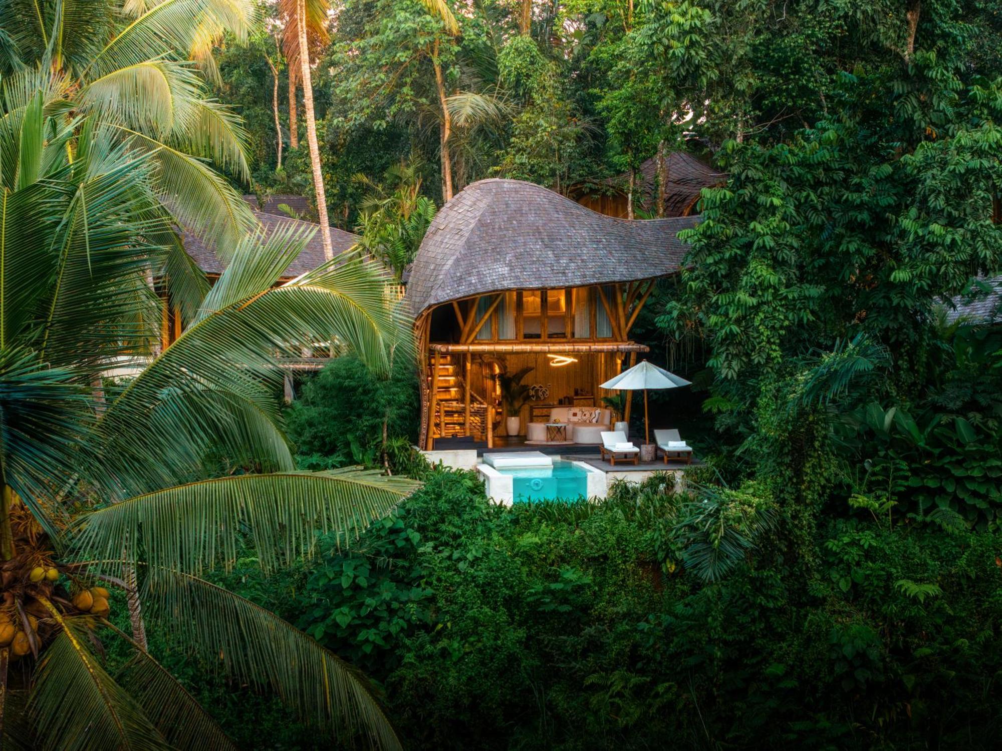 Bambootel Sawah View Ubud Esterno foto