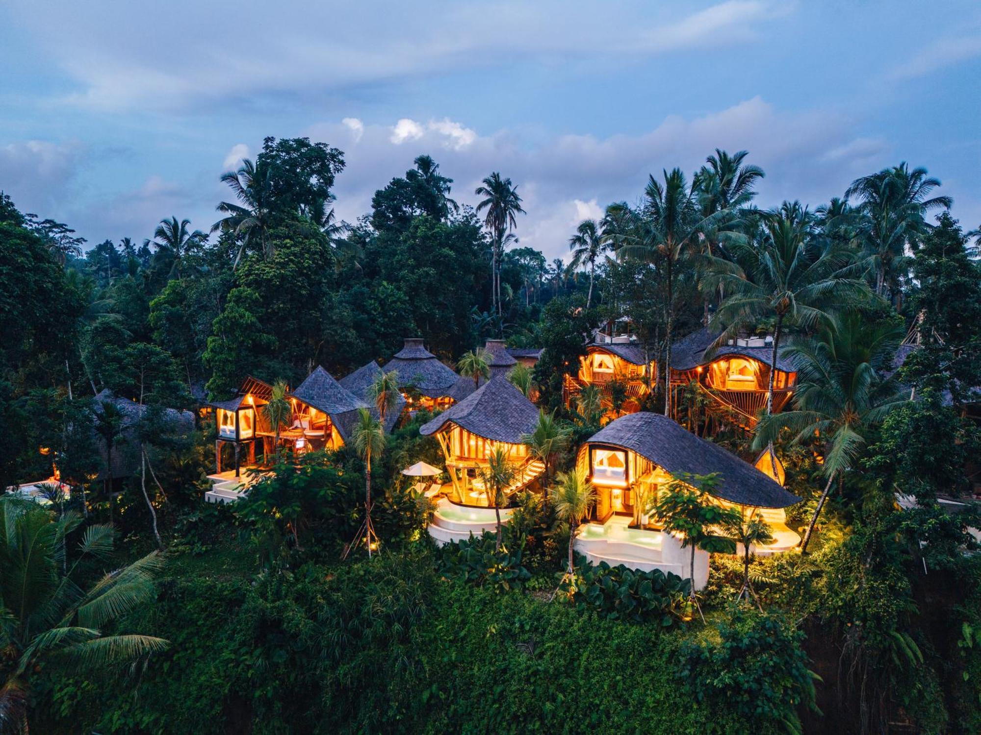Bambootel Sawah View Ubud Esterno foto