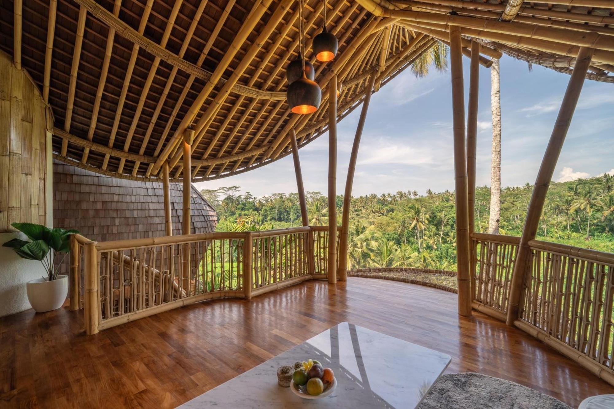 Bambootel Sawah View Ubud Esterno foto
