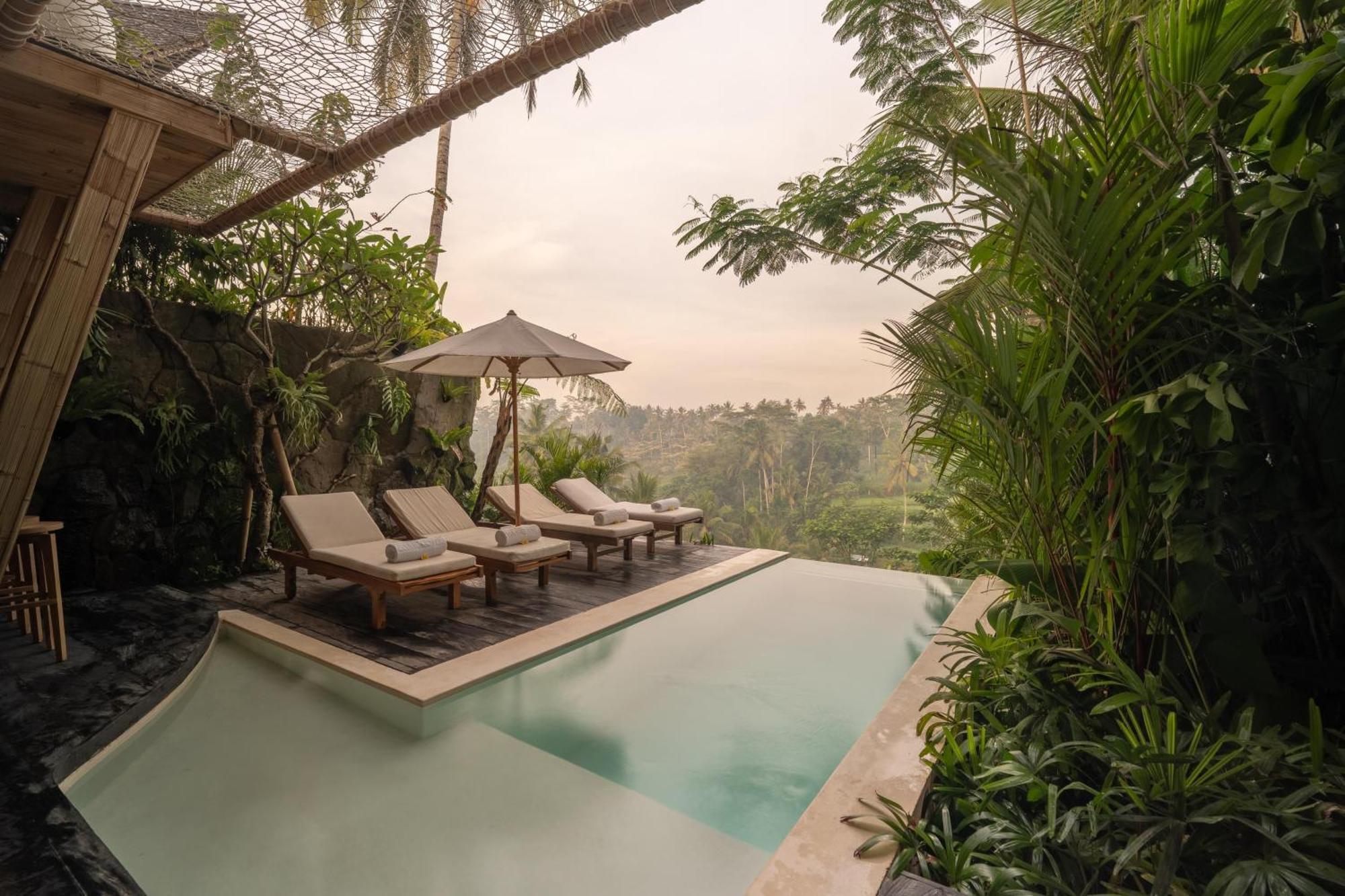 Bambootel Sawah View Ubud Esterno foto