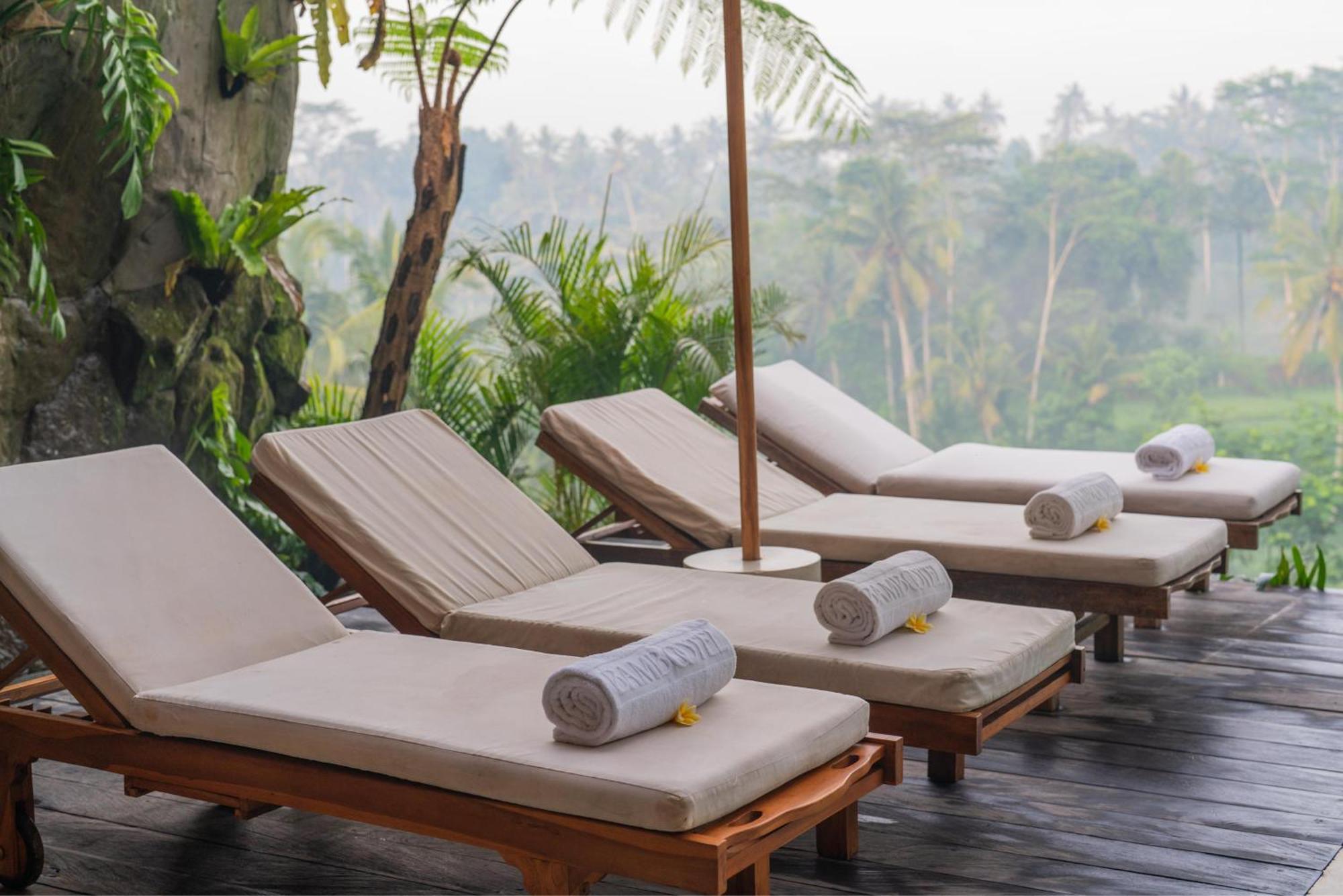 Bambootel Sawah View Ubud Esterno foto