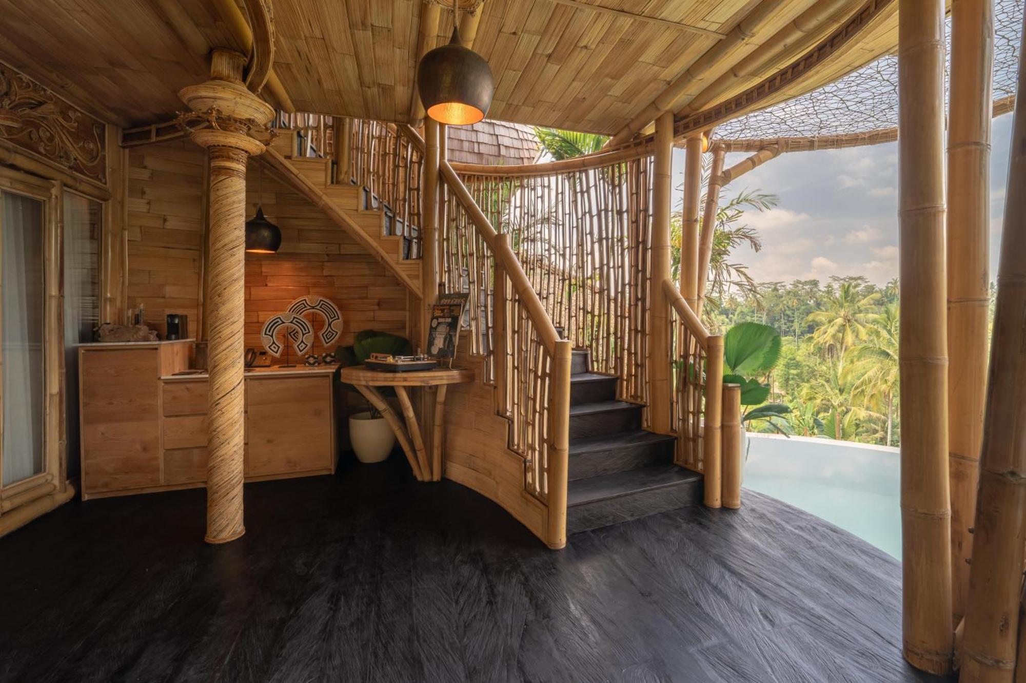 Bambootel Sawah View Ubud Esterno foto