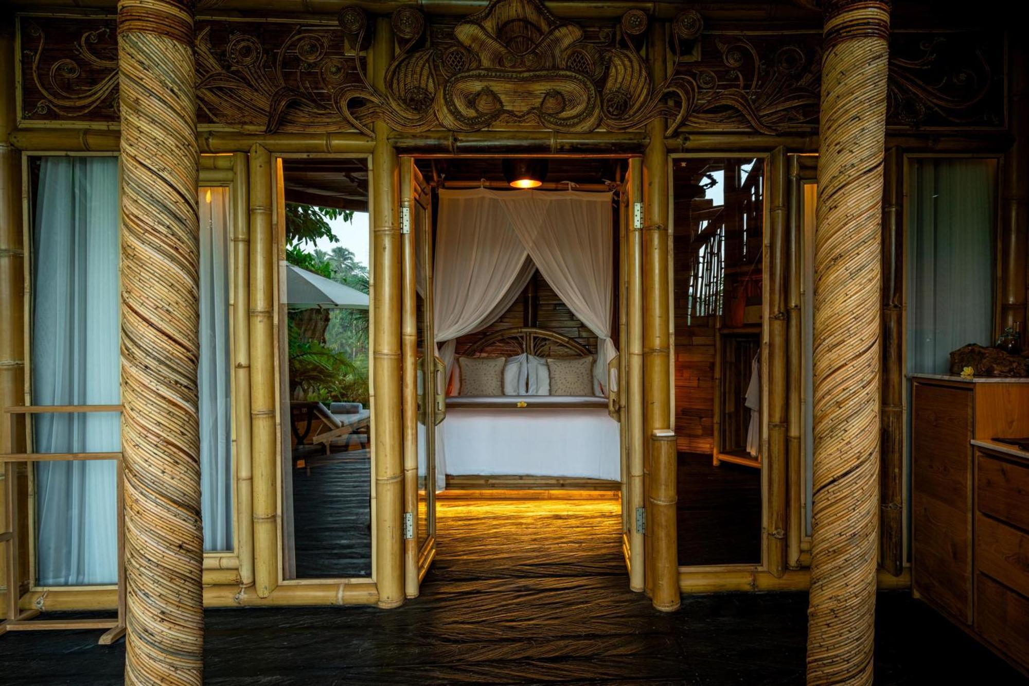 Bambootel Sawah View Ubud Esterno foto
